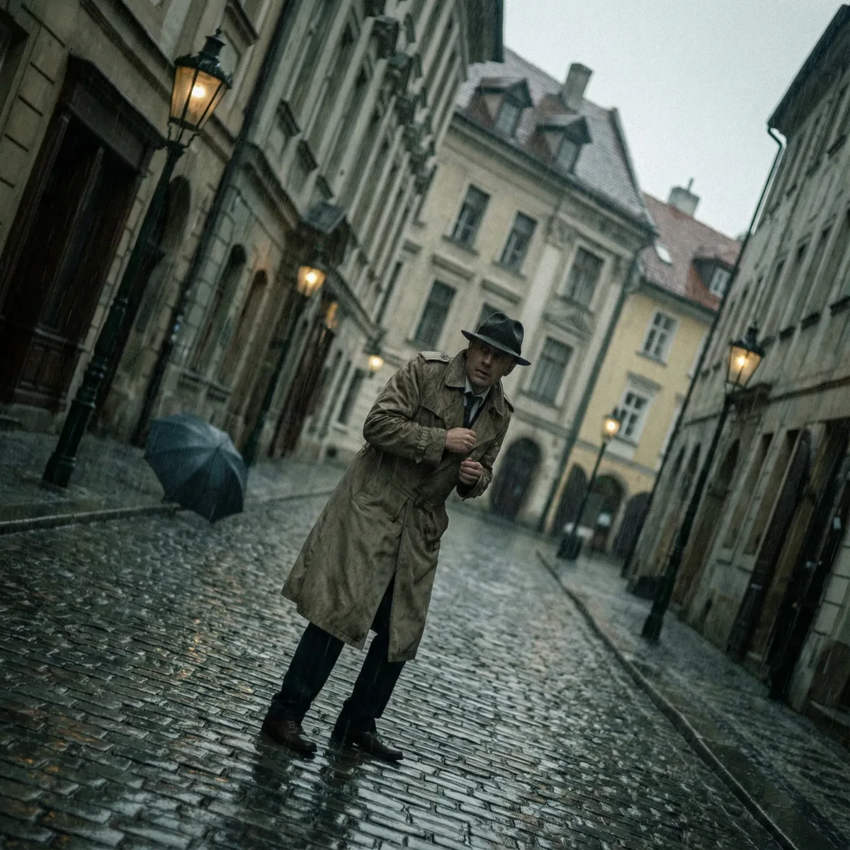 Dutch Angle rahmt das Motiv aus dem Gleichgewicht