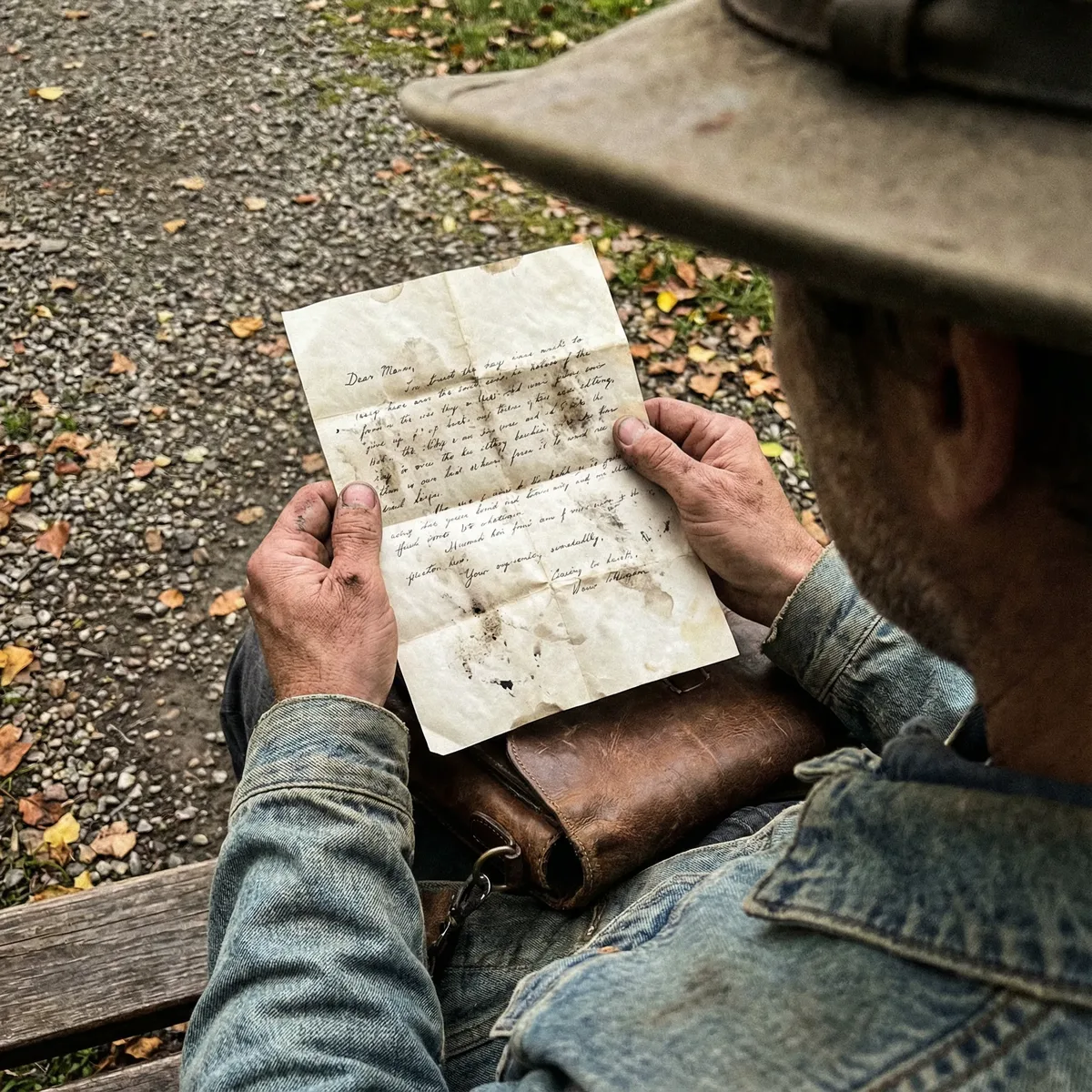 Subjektive Kamera aus den Augen des Motivs