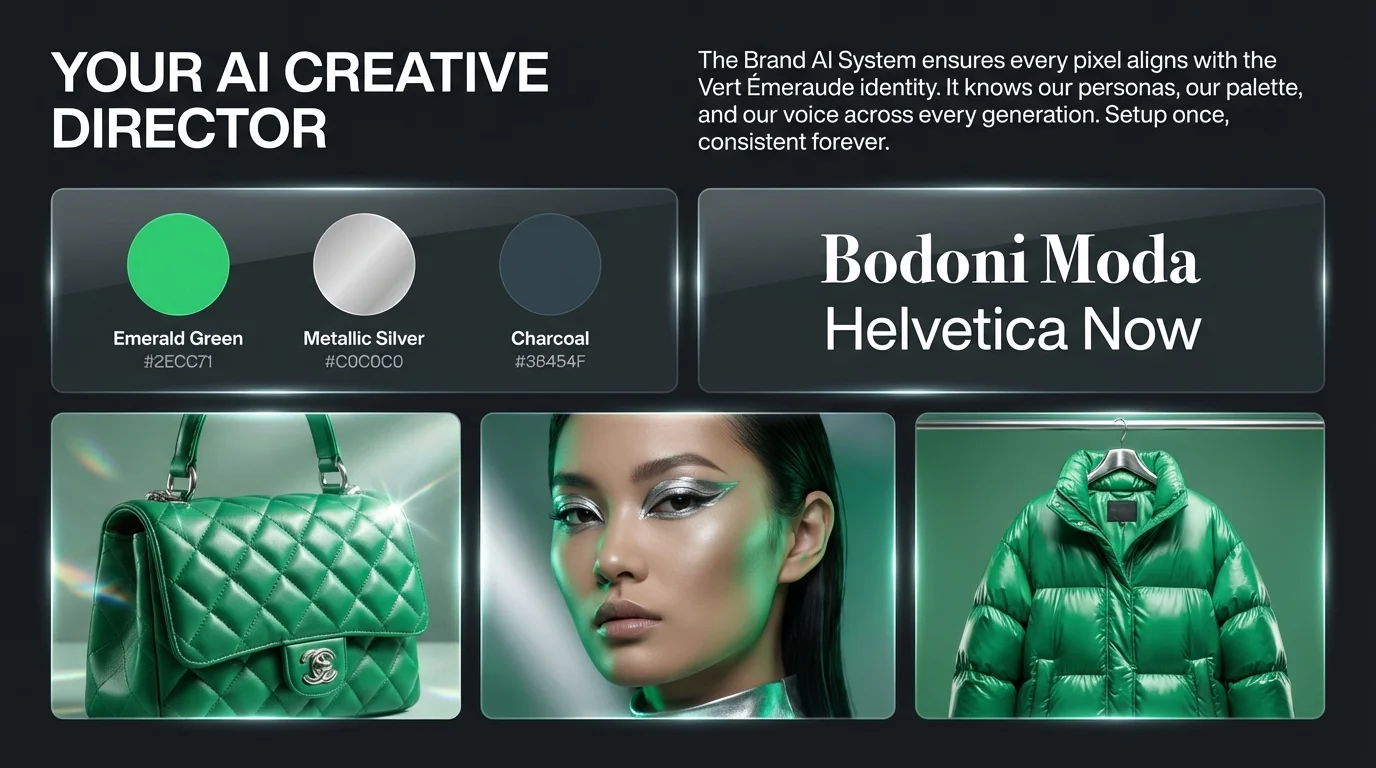 Il Tuo Direttore Creativo IA - Brand AI che analizza identità del brand