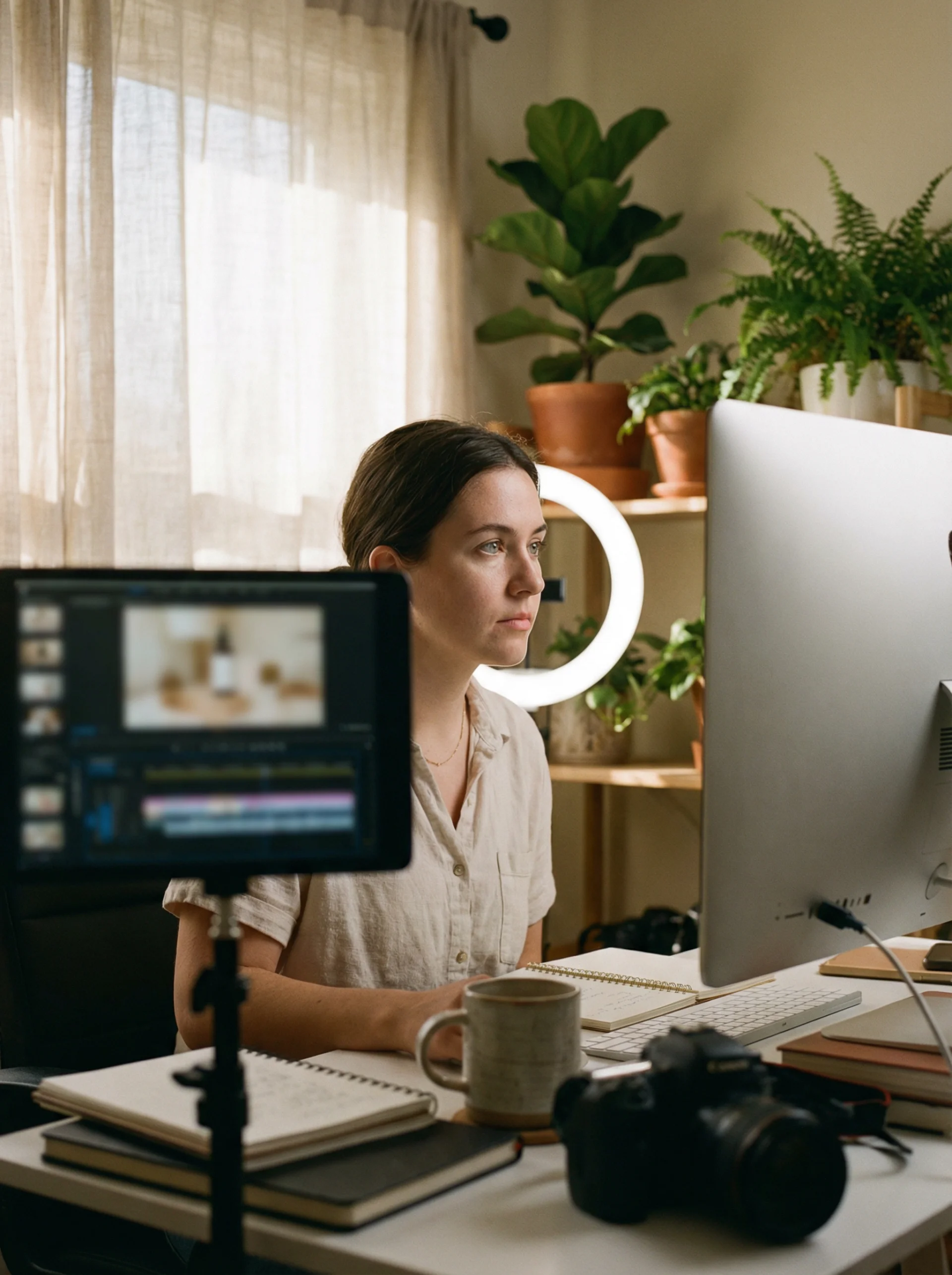 Creador de contenido usando el modo rápido