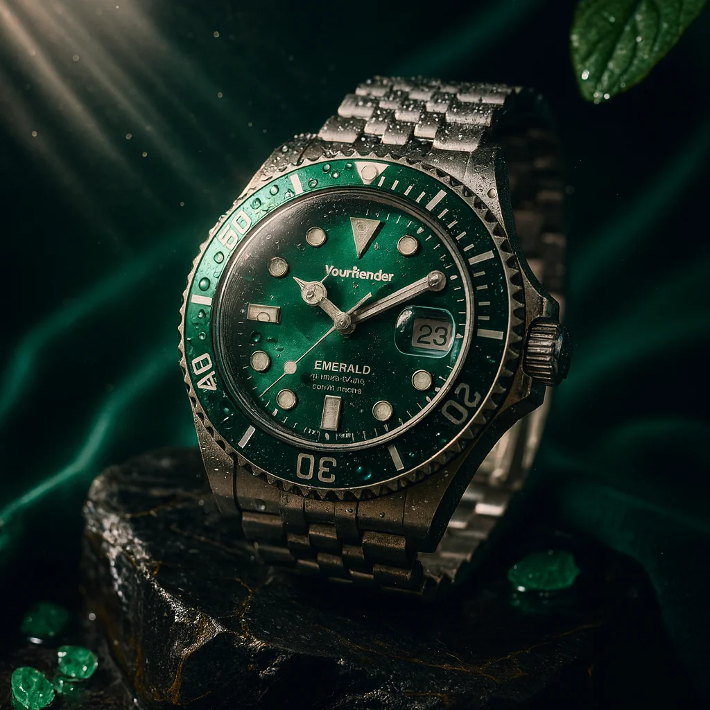 Emerald Timepiece